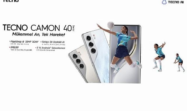 TECNO’nun yenilikçi teknolojisiyle fark yaratan CAMON 40 serisi, Türkiye’de satışa sunuldu