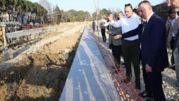 Tünel segmentleri İzmit’teki ana üretim alanına geldi