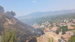 Turgutlu Derbent’teki Yangın Büyümeden Söndürüldü