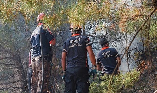 Üsküdar Belediyesi’nden Eskişehir ve Uşak’taki Yangınlara Müdahalede Takviye