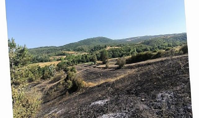 Yangında ziyan gören çiftçilere gübre ve tohum takviyesi