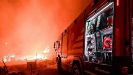 Yangınları söndürmek için canlarını siper ettiler