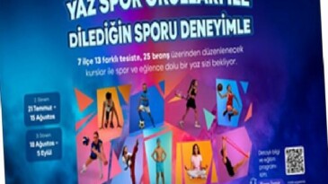Yaz Spor Okulları’nda ikinci periyot kayıtları başlıyor