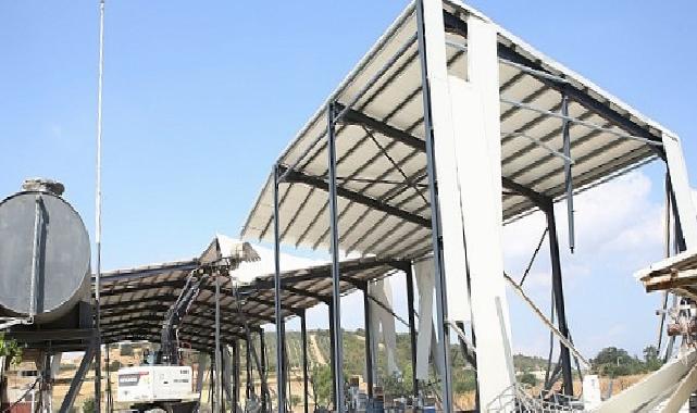 Yolçatı Mahallesi’nde kaçak iş yeri yıkıldı