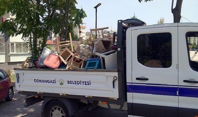 Zabıtadan kaldırım işgaline müdahale