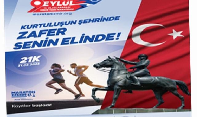 9 Eylül Yarı Maratonu için kayıt vakti