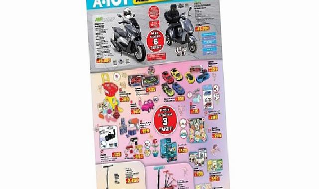 A101’de 21 Ağustos’ta Mobilite, Elektronik ve Mesken Eserleri Satışta