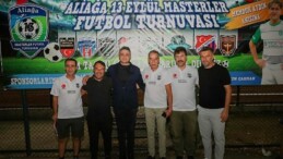 Aliağa 13 Eylül Masterler Futbol Turnuvası Başladı