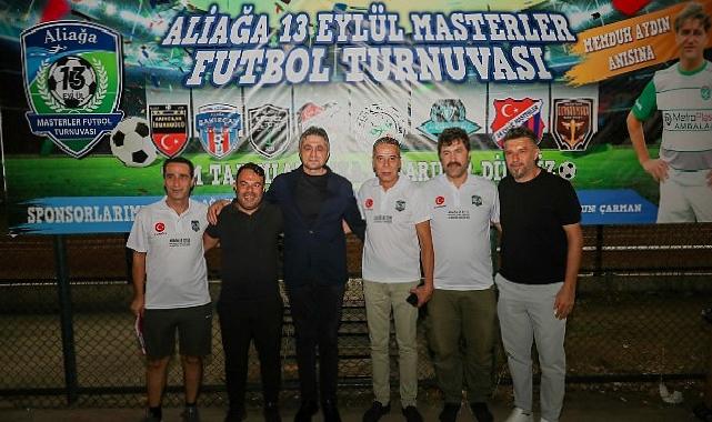 Aliağa 13 Eylül Masterler Futbol Turnuvası Başladı