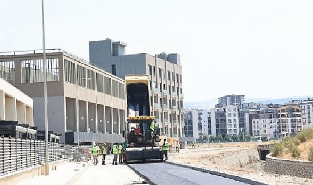 Balkan Mahallesi’nde yollar asfaltlanıyor