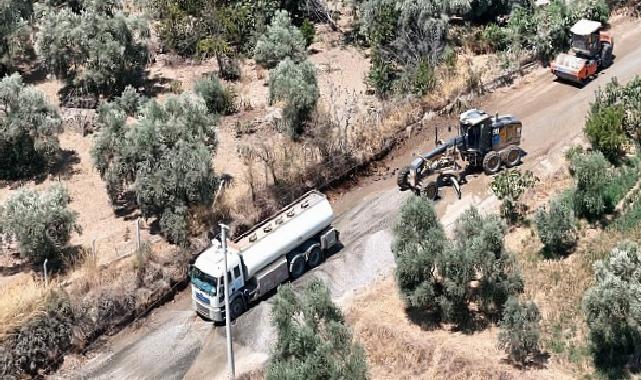 Başkan Çerçioğlu kırsaldan kent merkezine kadar Aydın’ın tüm yollarını yeniliyor