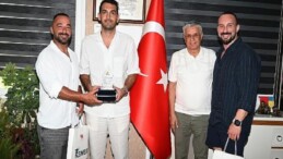 Başkan Topaloğlu’na teşekkür ziyareti