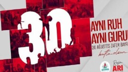 Başkanımız Rasim Arı’dan 30 Ağustos Zafer Bayramı Mesajı