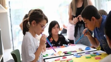 Bayraklılı çocuklar “Yaz Okulunu” çok sevdi