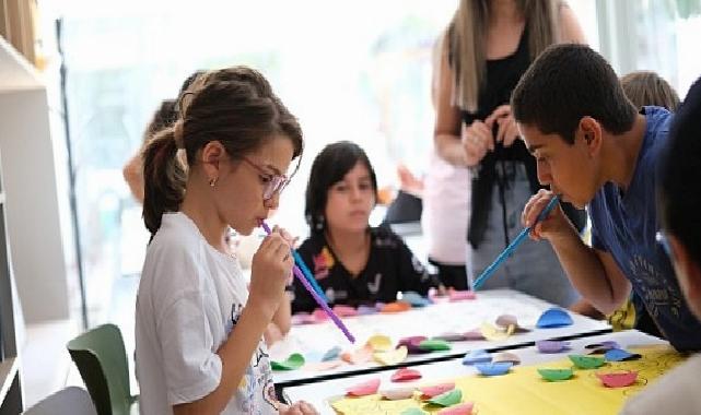Bayraklılı çocuklar “Yaz Okulunu” çok sevdi
