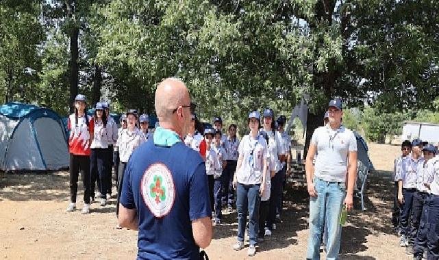 Büyükşehir izcileri Akseki’de kampta