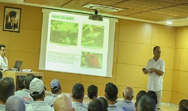 Büyükşehir’den ilaçlama çalışanına eğitim