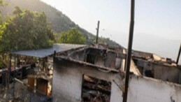 Büyükşehir’den konutu yanan aileye yardım eli