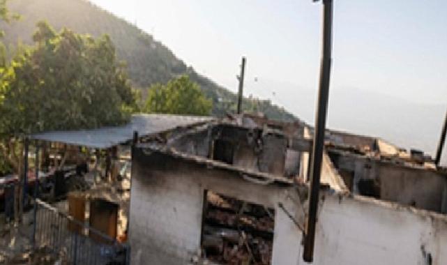 Büyükşehir’den konutu yanan aileye yardım eli