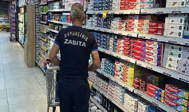 Büyükşehir’den market raflarına sıkı takip