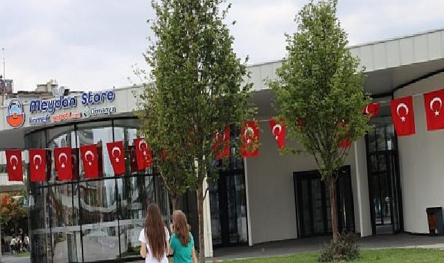 Büyükşehir’in “Yeşil” hassasiyeti Ulusal İrade Meydanı’na da yansıdı