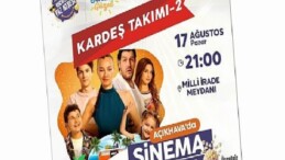 Büyükşehir’le açık havada sinema keyfi bir diğer