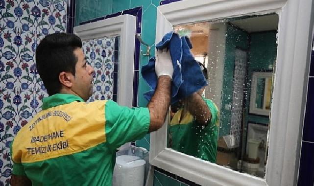 Cami ve İbadethanelerde Paklık Mesaisi…