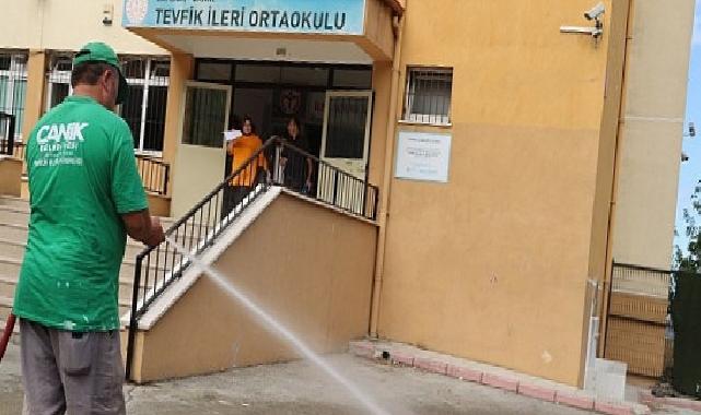 Canik Belediyesi Okulları Yeni Eğitim Yılına Hazırlıyor