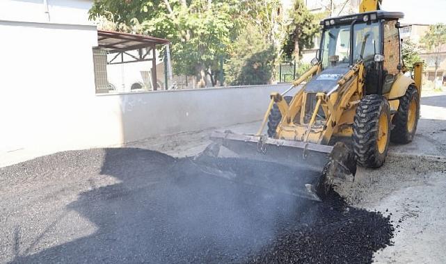 Canik’te Asfalt Yol Atağı