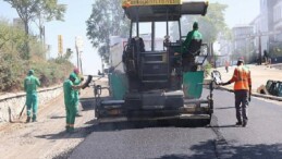 Çankaya’da asfalt çalışmaları devam ediyor