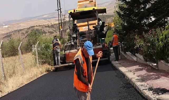 Çankaya’da Asfalt Çalışmaları Sürüyor