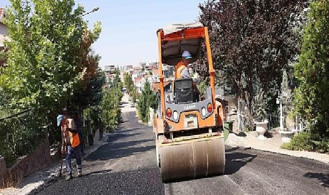 Çankaya’da Asfalt Mesaisi Devam Ediyor