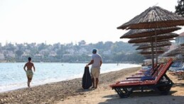 Çeşme Belediyesinden 19 plajda 7/24 paklık