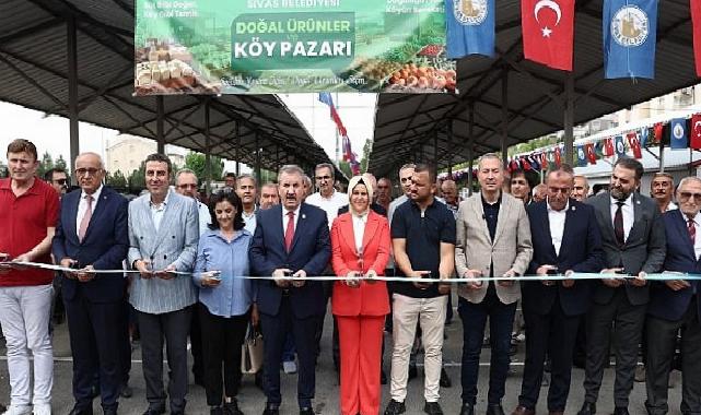 Doğal Eserler ve Köy Pazarı Hizmete Açıldı