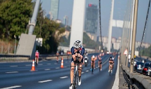 Dünyanın birinci Oral-B Asya ve Avrupa Triatlon Şampiyonası İstanbul’da yapıldı