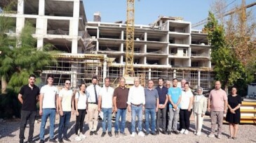 Ege Üniversitesinde dev teknopark kompleksi süratle yükseliyor