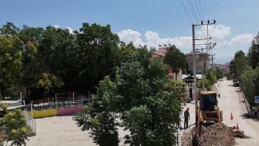 Elmalı Gündoğan Mahallesi’nde 2 kilometrelik yeni içme suyu sınırı