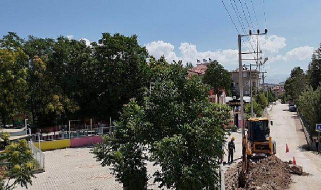 Elmalı Gündoğan Mahallesi’nde 2 kilometrelik yeni içme suyu sınırı