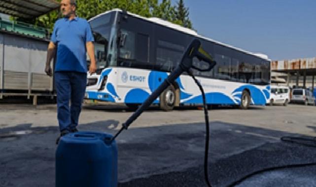 ESHOT’tan bin 100 hanenin kullandığı kadar su tasarrufu