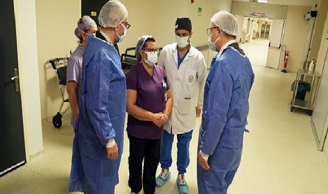 EÜTF Hastanesi Merkezi Ameliyathanede birinci operasyon yapıldı