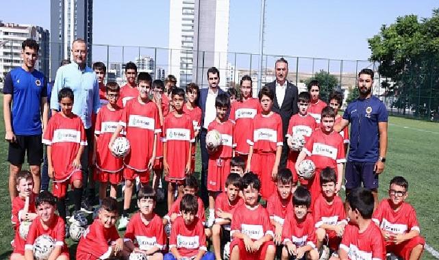 Futbol Yaz Spor Okulu’nda Birinci İdman Heyecanı