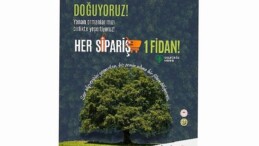 Her sipariş bir fidan oluyor