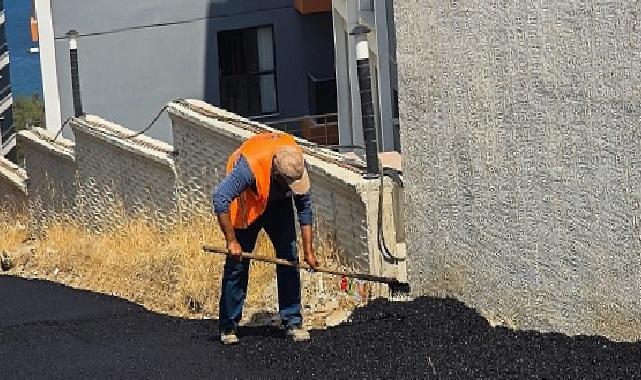 Hisar Mahallesi’nde Asfalt Çalışması