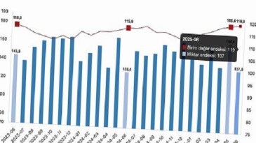 İhracat ünite kıymet endeksi yüzde 2,7 arttı