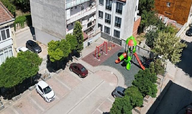 İnegöl Belediyesi Eskiyen Çocuk Parklarını Yeniliyor