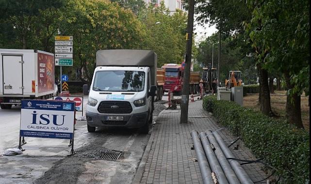 İSU’dan Yahyakaptan’da altyapı atılımı