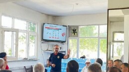 İtfaiyeden yangınlara karşı farkındalık eğitimi