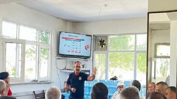 İtfaiyeden yangınlara karşı farkındalık eğitimi