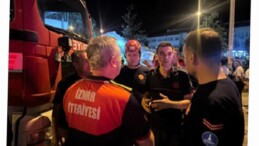 İzmir İtfaiyesi Balıkesir’de misyon başında