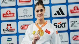Judocumuz Sinem Oruç’tan Üsküp’te Altın Madalya